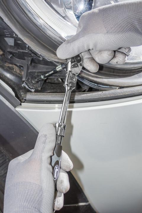 Produktbild Vigor Teleskop Gelenk-Umschaltknarre ∙ V6614N ∙ Vierkant 6,3 mm (1/4 Zoll) ∙ 225 mm (1/4")