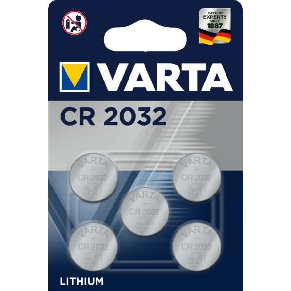 Produktbild Varta Cr2032 (5 Stk., CR2032, 230 mAh)