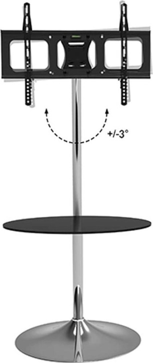Produktbild Techly TV LED/LCD Standfuss m. runder Basis und Ablage (70", 68 kg)