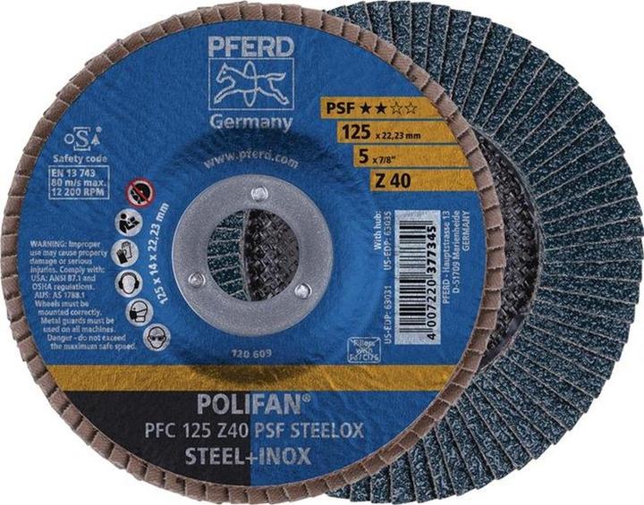 Actual product image Pferd POLIFAN serrated lock washer PFC 40 PSF STEELOX (40)