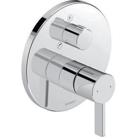 Duravit, Badarmatur, Fertigmontage-Set D-NEO f Unterputz-Wannenmischer o Sich-kom chr