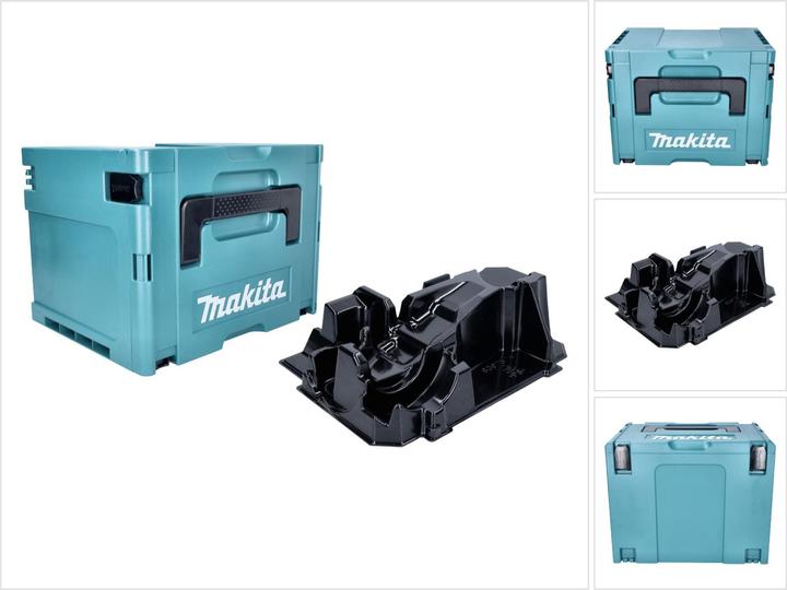 Actual product image Makita Makpac 4 system case 395 x 295 x 315 mm + matching insert for DGA 511 / 513 / 514 / 515 /