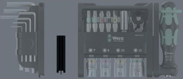 Actual product image Wera Tool-Check Modular Adapter
