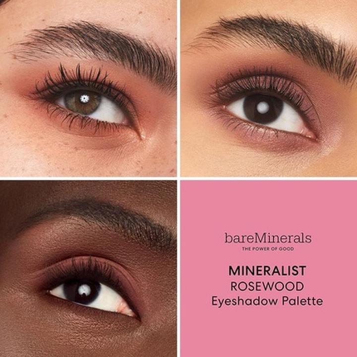 Produktbild Bare Minerals MINERALIST eyeshadow palette #rosewood 7,8 gr (Rosewood, Cranberry)