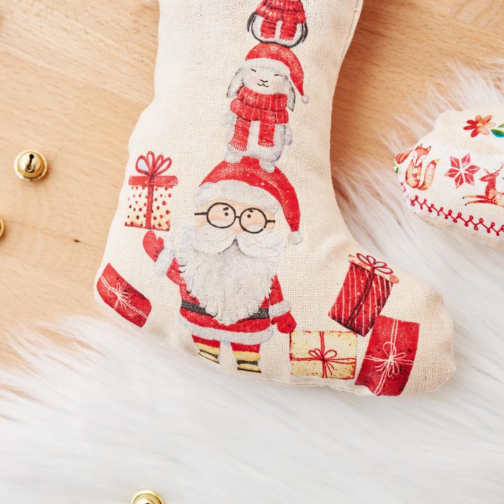 Actual product image VBS Santa boot, 2 pieces