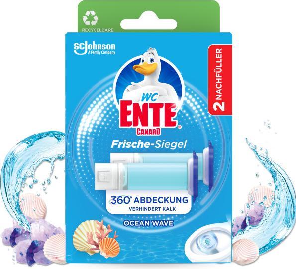 Produktbild WC-Ente Frische-Siegel 2er Nachfüller Marine