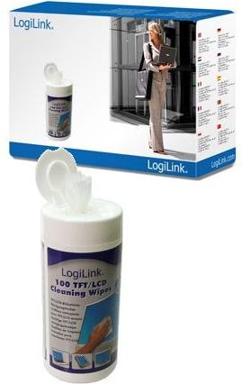 Actual product image LogiLink Screen cleaning cloths (100 pieces) (100 x)