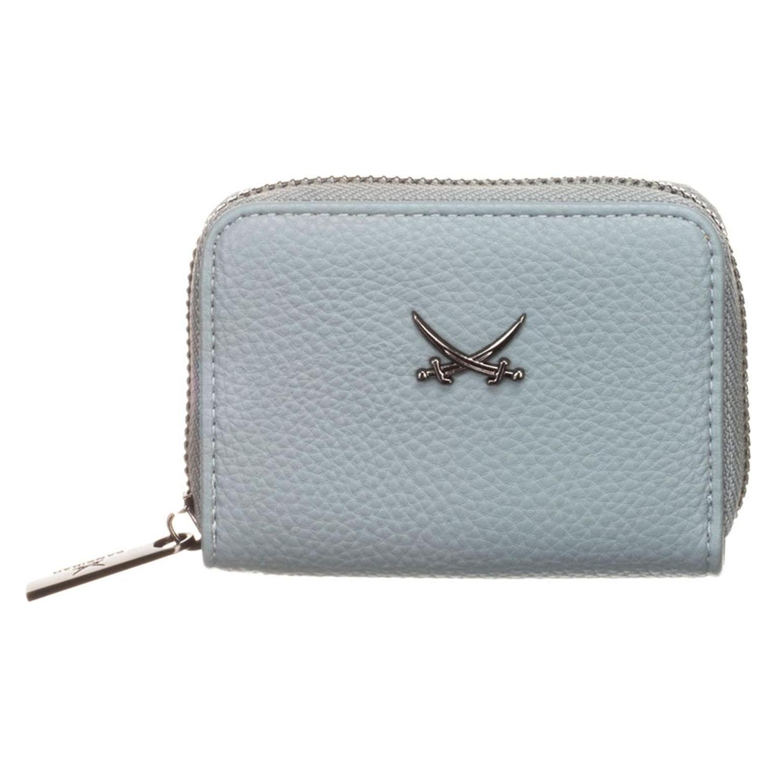 Sansibar, Damen, Portemonnaie, Zip Wallet, Blau