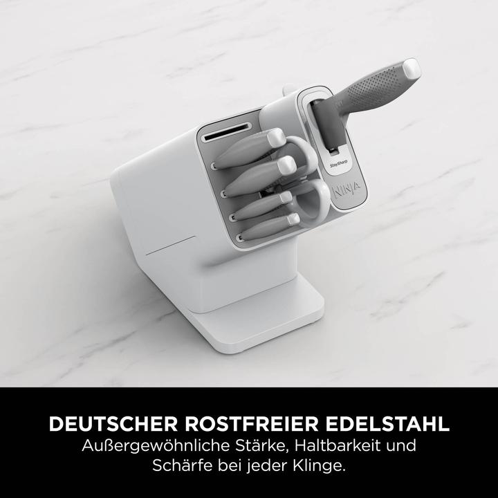 Actual product image Ninja StaySharp knife block