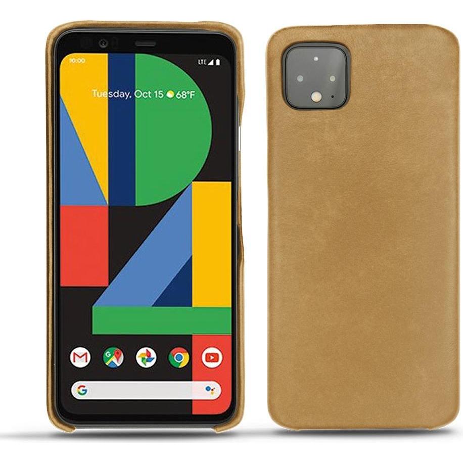 Noreve Lederschutzhülle (Google Pixel 4 XL), Smartphone Hülle, Braun