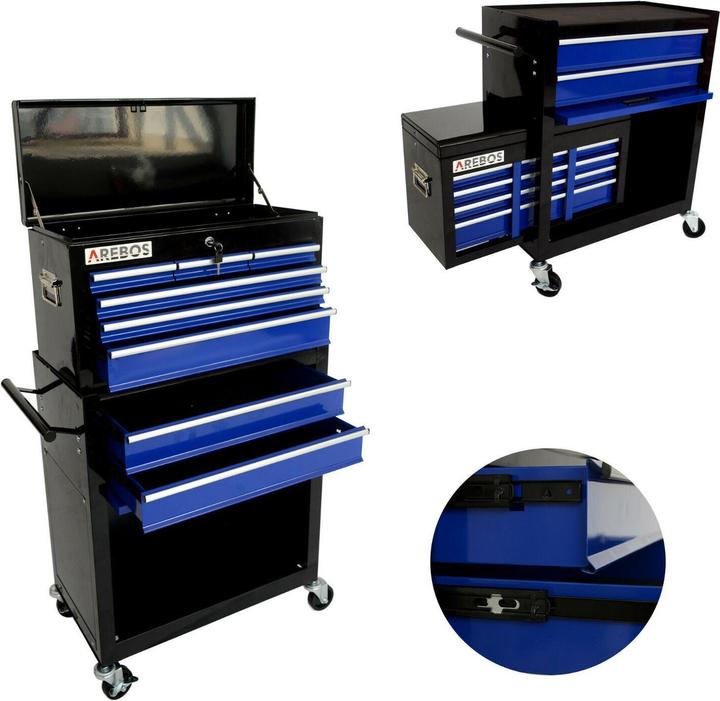 Immagine prodotto Arebos Carrelli portattrezzi (2 x)