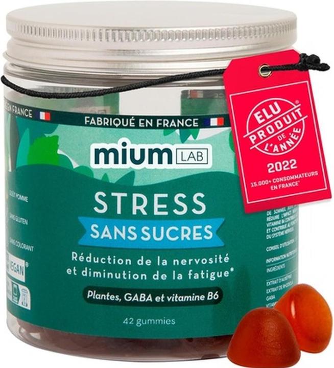 Produktbild Mium Lab Gummies Stress (42 Stück, Gummies, 137 g)