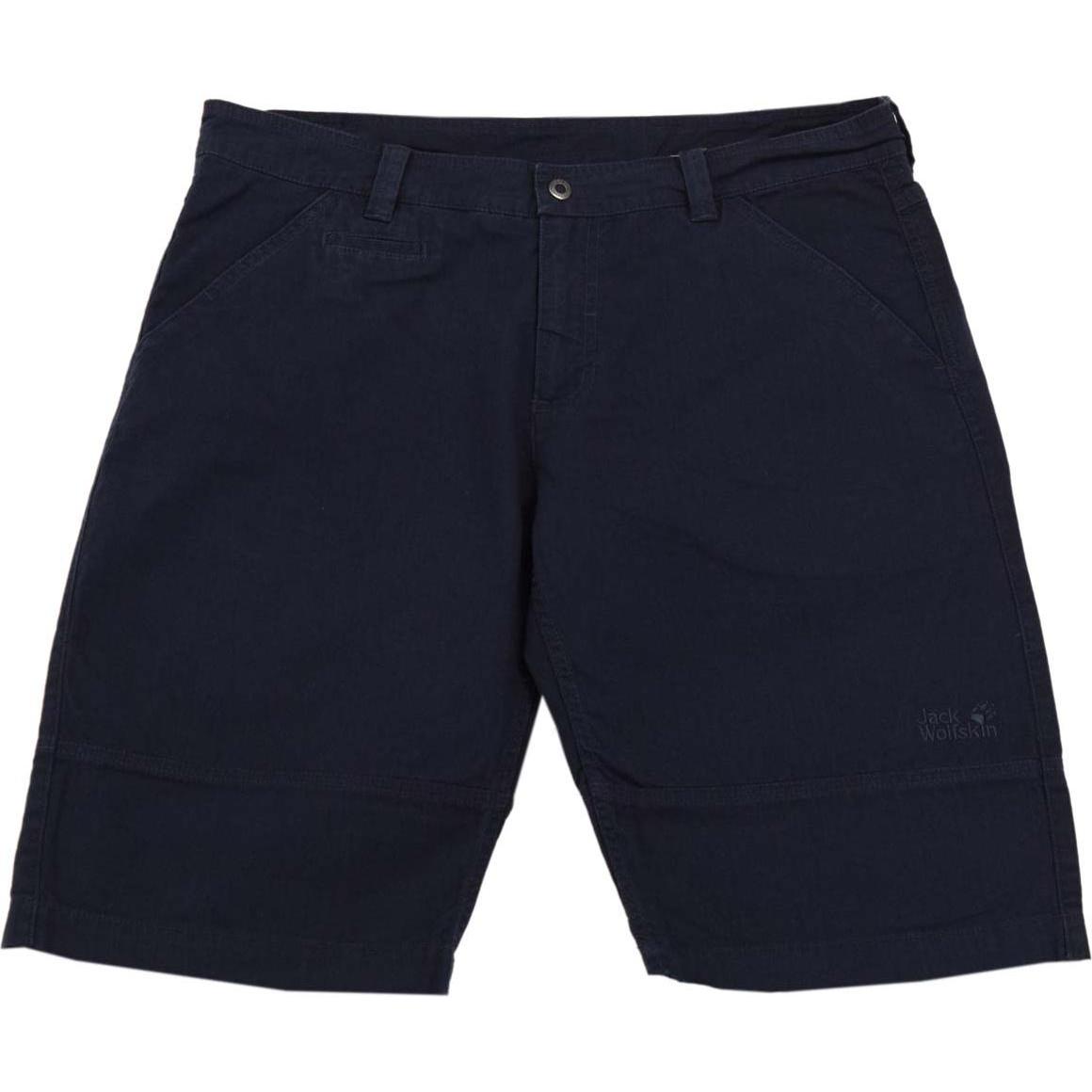Jack Wolfskin, Herren, Outdoorhose, Casual Shorts kurze Hose Sommerhose Baumwoll (50), Blau, 50