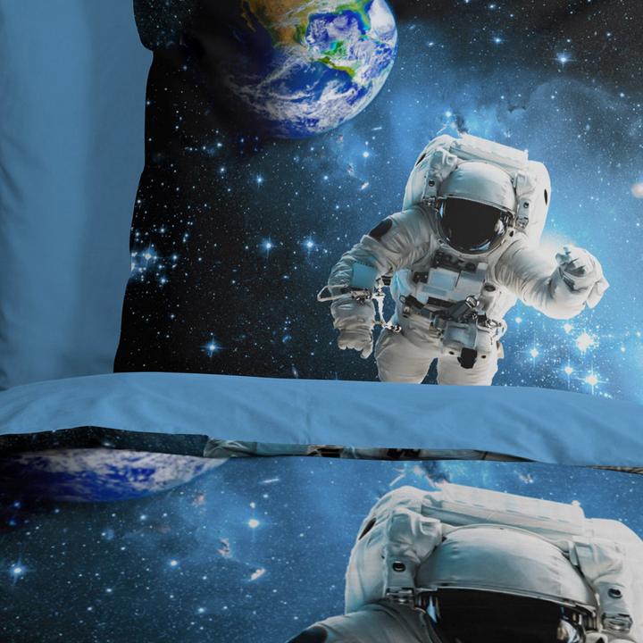 Produktbild Good Morning Astronaut (Bettwäsche Set, 135 x 200 cm (80 x 80 cm))