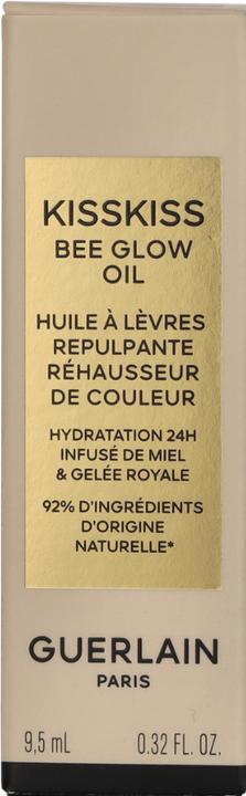 Actual product image Guerlain KissKiss 24 Bee Glow Oil 775 Poppy 9.5 ml (775 Poppy Glow)