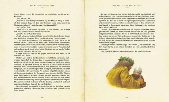 Produktbild Eine Weihnachtsgeschichte (Deutsch, Charles Dickens, Gundula Müller-Wallraf, Robert Ingpen, 2017)