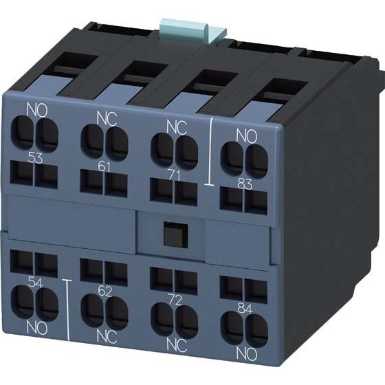 Siemens Blocco interruttore ausiliario 2S 2Ö 6A/AC bilanciatore a molla 3RH1921-2XA22-0MA0, Domotica