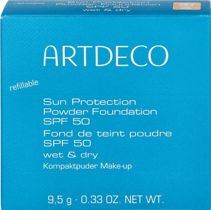 Immagine prodotto Artdeco Fondotinta compatto in polvere con protezione solare SPF50 in polvere prasowany z wysokim filtrem (Beige fresco)