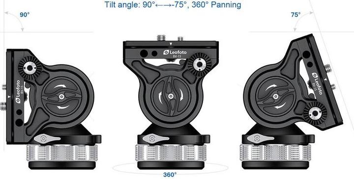 Produktbild Leofoto BV-15 (2-Wege-Neiger, Videokopf)