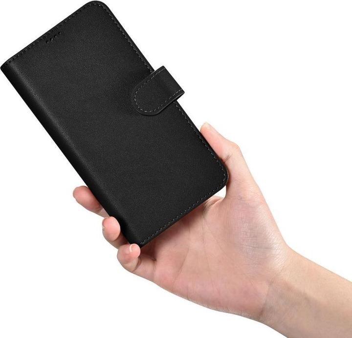 Actual product image iCarer Wallet Case for Samsung Galaxy S23 leather case wallet black (Samsung Galaxy S23)