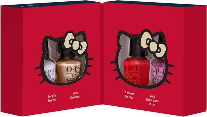 Produktbild OPI Hello Kitty - Mini 4-Pack (Farblack)