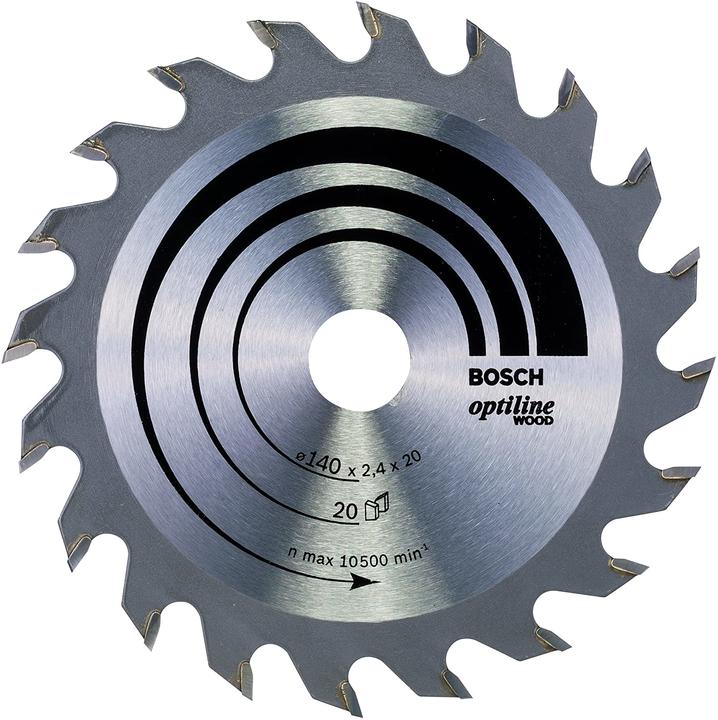 Actual product image Bosch Professional Zubehör PRO Wood circular saw blade, 140 x 2.4 x 20 mm