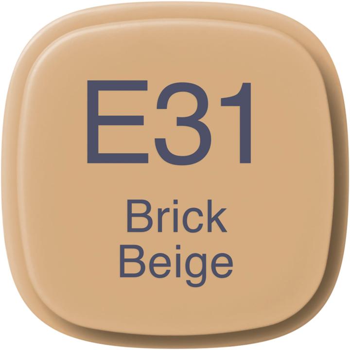 Actual product image Copic Graphic marker Classic type E - 31 (Brick Beige, 1 x)