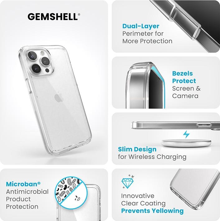Produktbild speck Klare iPhone 15 Pro Max Hulle (Apple iPhone 15 Pro Max)