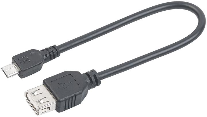 Produktbild Goobay USB 2.0 zu Micro USB (0.20 m, USB 2.0)