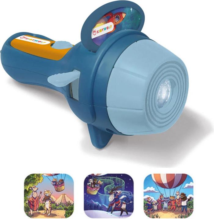 Actual product image Kidywolf Projektor Taschenlampe (17.50 cm)