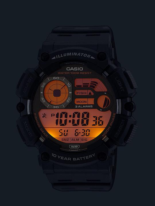 Produktbild Casio WS-1500H-1AVEF (Chronograph, Digitaluhr, 50 mm)
