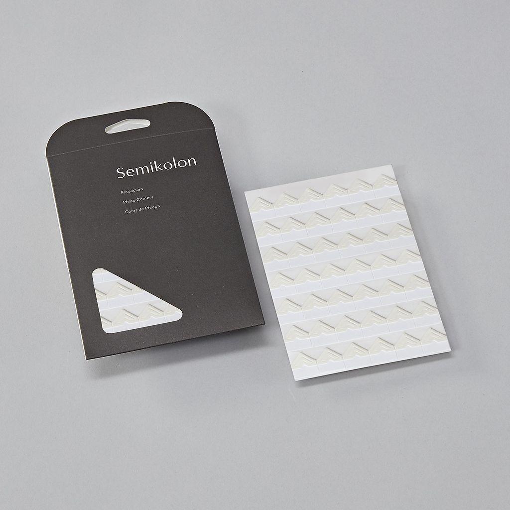 Semikolon, Colla per foto + per poster, Angoli fotografici in camoscio 252 pezzi