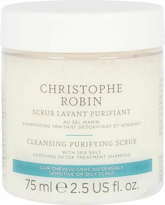 Christophe Robin Cleansing Purifying Scrub with Sea Salt (75 ml, Flüssiges Shampoo)