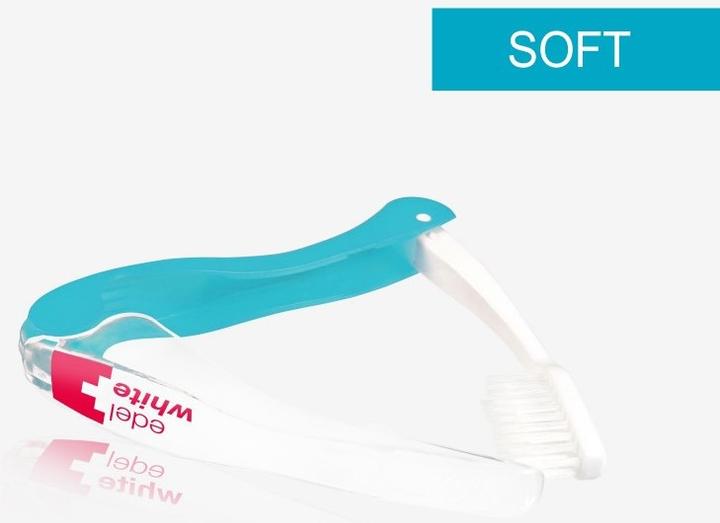 Actual product image Edel + White Reisezahnbürste Soft (Extra soft, 1 x)