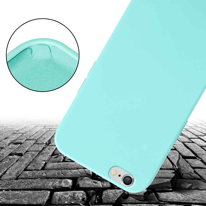 Actual product image Cadorabo TPU Cover Mobile Phone Chain Liquid (Apple iPhone 6)