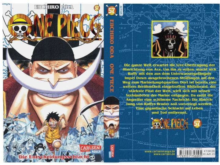 Image du produit One Piece, Band 57 (Allemand, Eiichiro Oda, 2011)