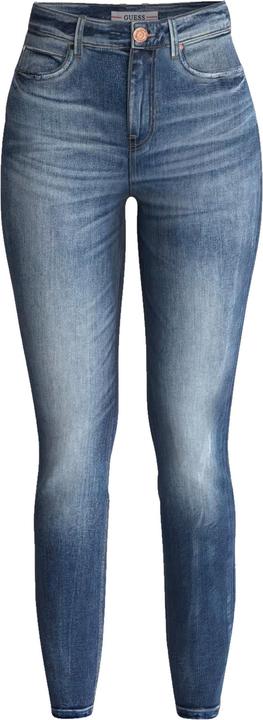 Productafbeelding Guess Jeans Skinny-fit jeans CARRIE MID met label patch in 5-pocketstijl (W26/L32)