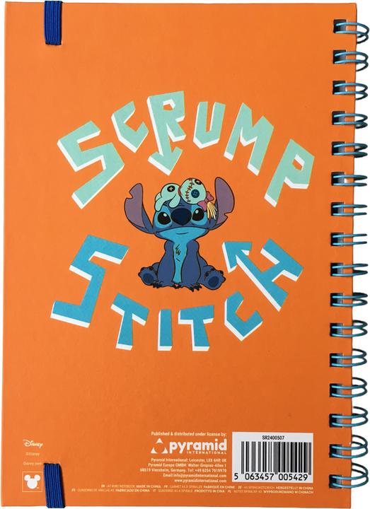 Actual product image Pyramid Lilo & Stitch Notebook A5: Lilo as Wiro (A5, Lined, Hardcover)