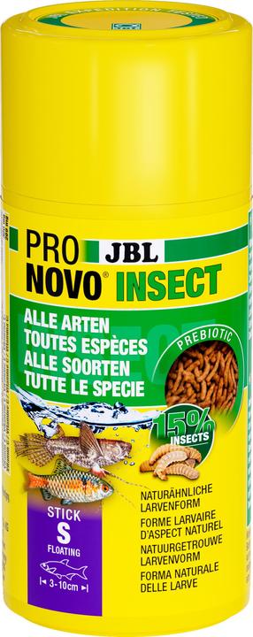 Produktbild JBL Aquaristik und Terraristik ProNovo INSECT STICK S 100ml (Zierfische, 100 ml)