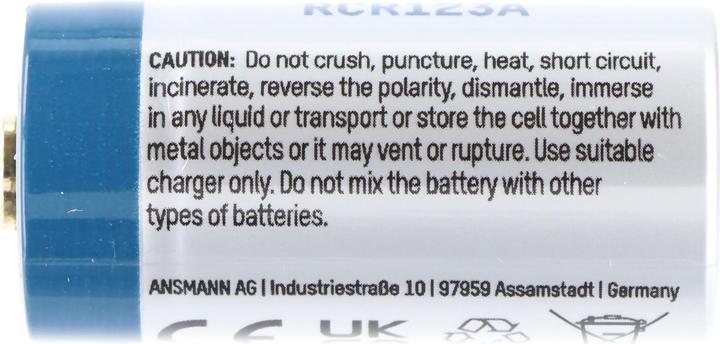 Image du produit Fenix Akku CR123A und Schnell-Ladegerät (4 pcs, 16340, CR123A, RCR123A)