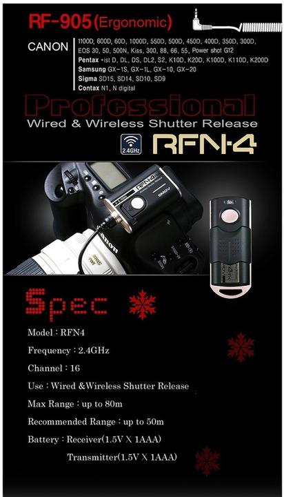 Productafbeelding SMDV RFN 4S Kit Nikon