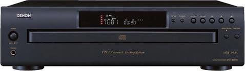 Produktbild Denon DCM-500AE, 5-fach CD Wechsler, Schwarz (CD Wechsler)