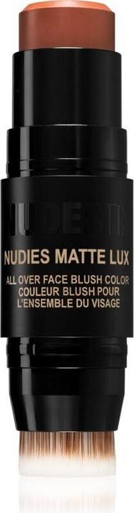 Produktbild Nudestix Nudies Matte Lux Cream Blush 3-in-1 All Over Face Colour For Cheeks Eyes and Lips with Blending Blus (Dolce Darlin)