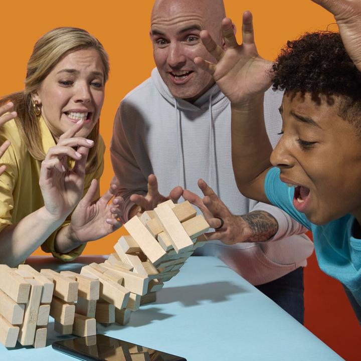Produktbild Hasbro Gaming Jenga Refresh (Dänisch, Deutsch, Englisch, Französisch, Italienisch, Niederländisch, Norwegisch, Portugiesisch, Schwedisch, Spanisch)