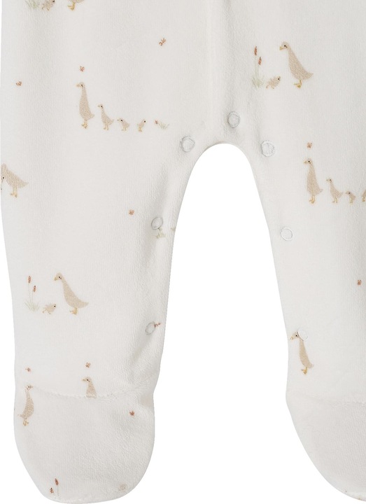 Actual product image Vertbaudet 2er-Pack Baby Samtstrampler mit Bio-Baumwolle (50)