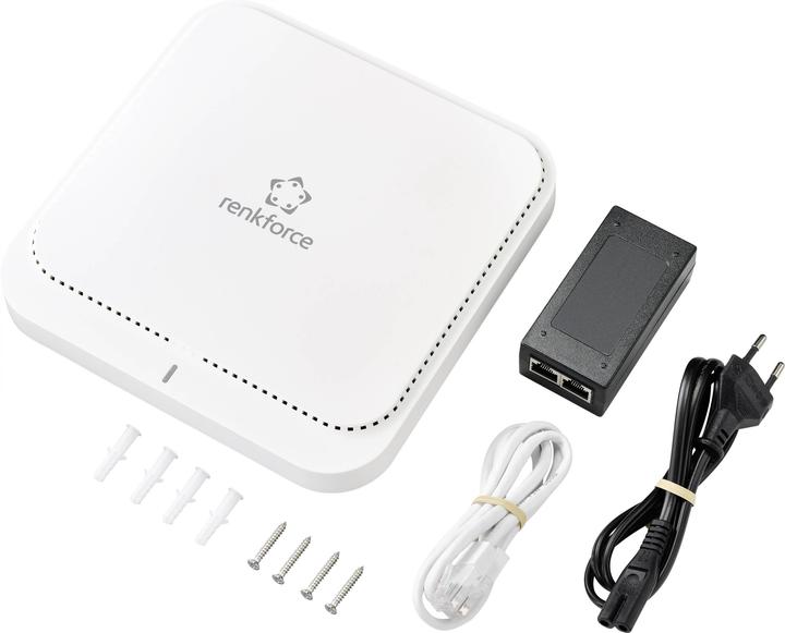Image du produit Renkforce WiFi 6 3657 Mbps point d'accès sans fil au plafond (2400 Mbit/s)