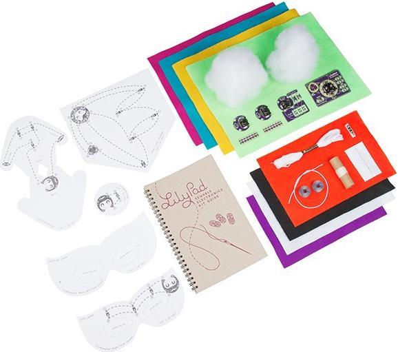 Actual product image SparkFun LilyPad Sewable Electronics Kit