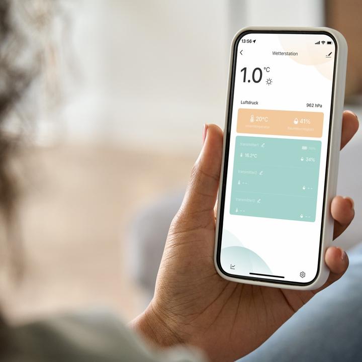 Actual product image Hama Weather station