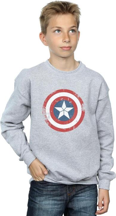Produktbild Captain America Civil War Distressed Shield Sweatshirt Jungen (116)