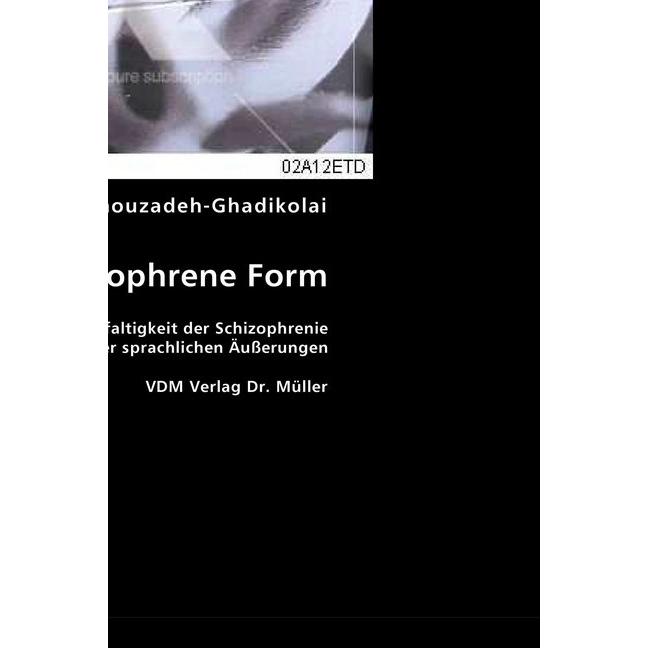 Thumbnail - Die Schizophrene Form, Fachbücher